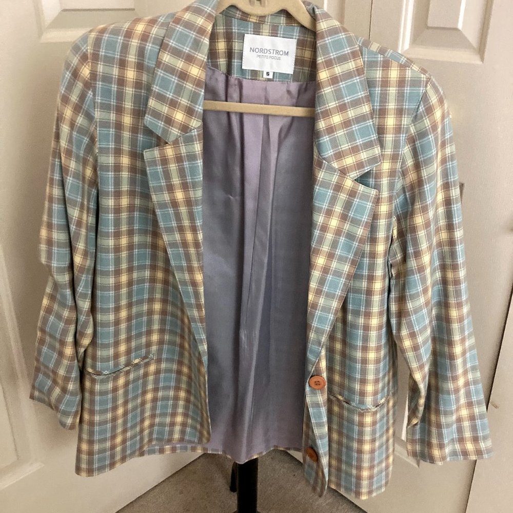 Plaid Vintage Blazer